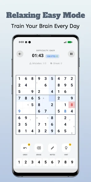 Sudoku Daily Brain Game screenshot
